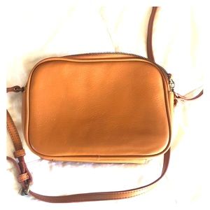 Beautiful genuine leather crossbody bag